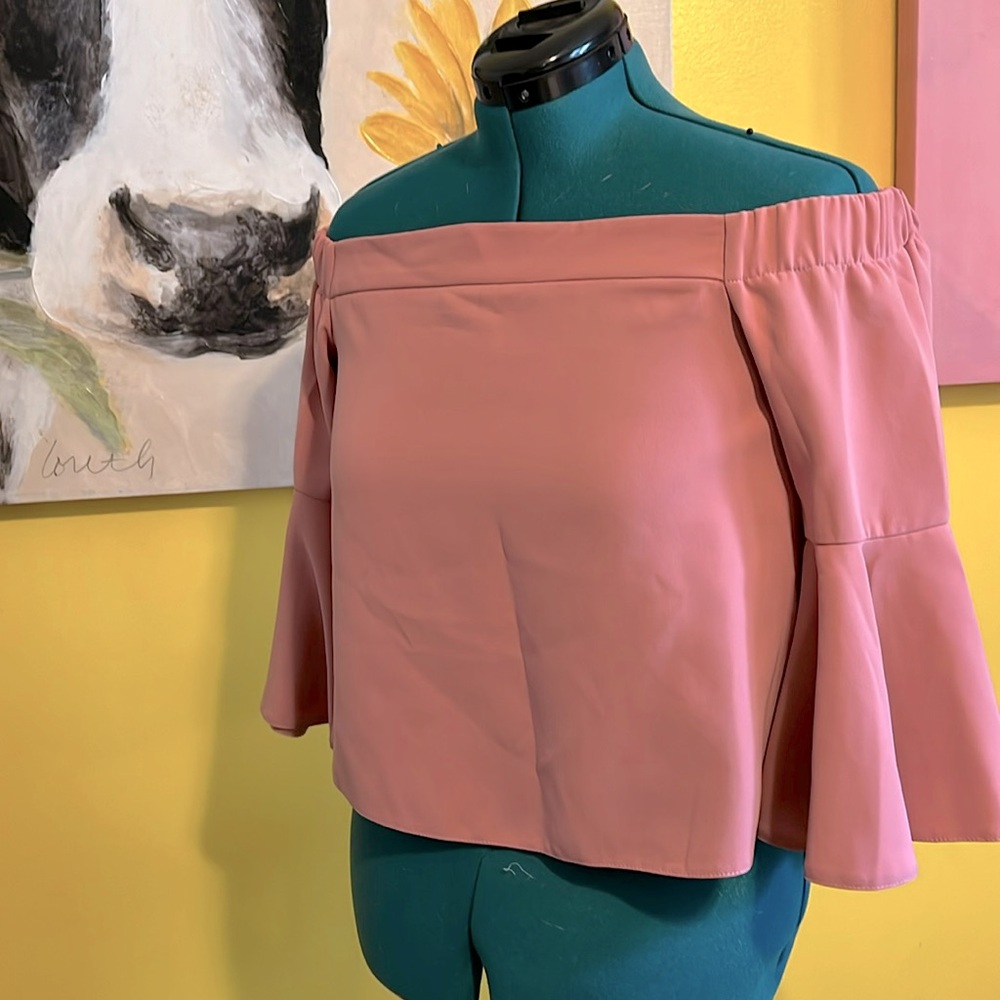 Topshop off the shoulder Sz 6
